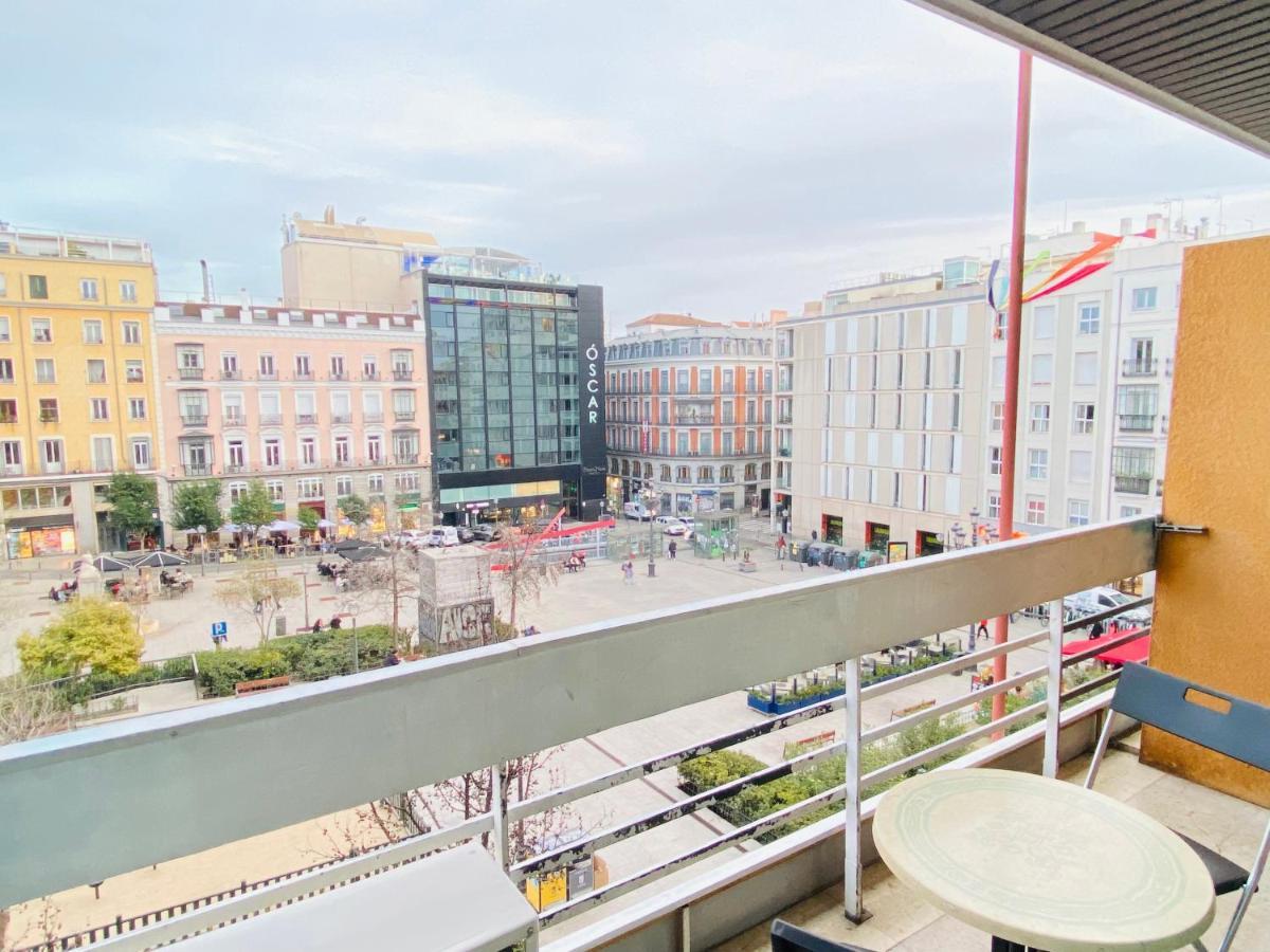 Estudio Doble Con Balcon En Madrid Centro Dış mekan fotoğraf