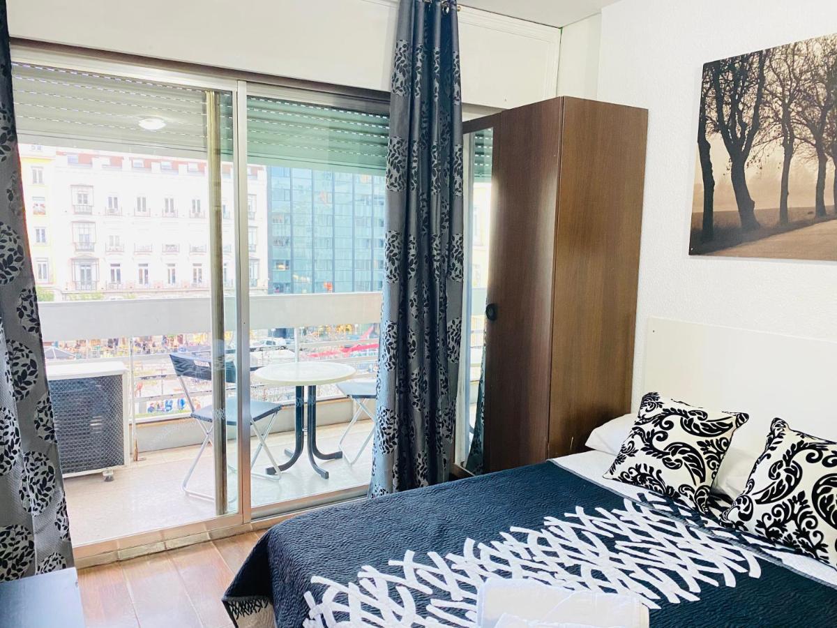 Estudio Doble Con Balcon En Madrid Centro Dış mekan fotoğraf