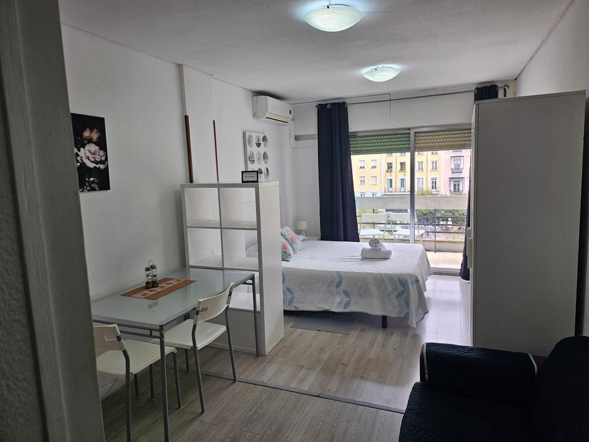 Estudio Doble Con Balcon En Madrid Centro Dış mekan fotoğraf