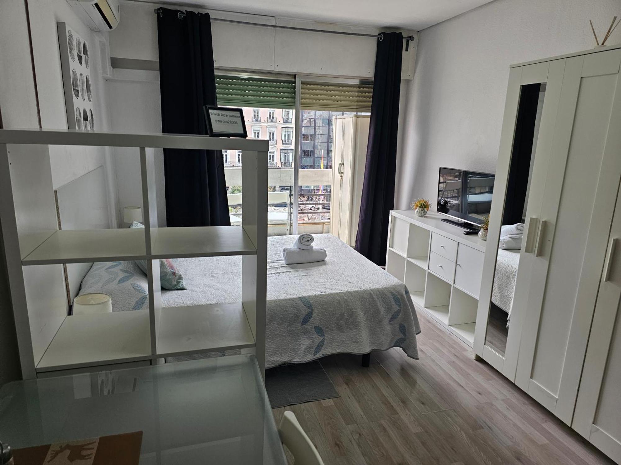 Estudio Doble Con Balcon En Madrid Centro Dış mekan fotoğraf